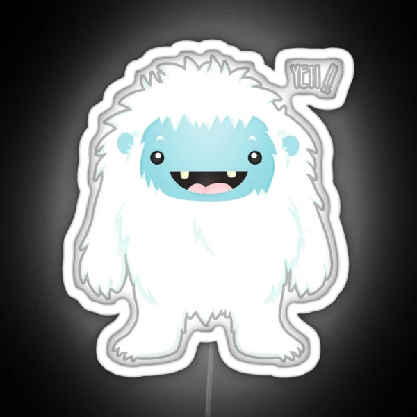 Yeti RGB Neon Sign