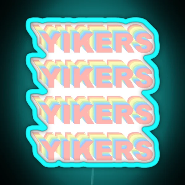 Yikers RGB Neon Sign