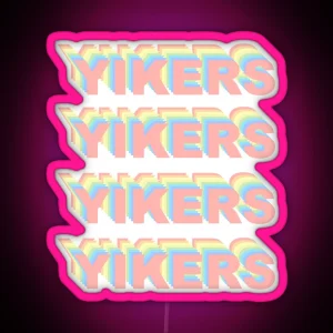 Yikers RGB Neon Sign