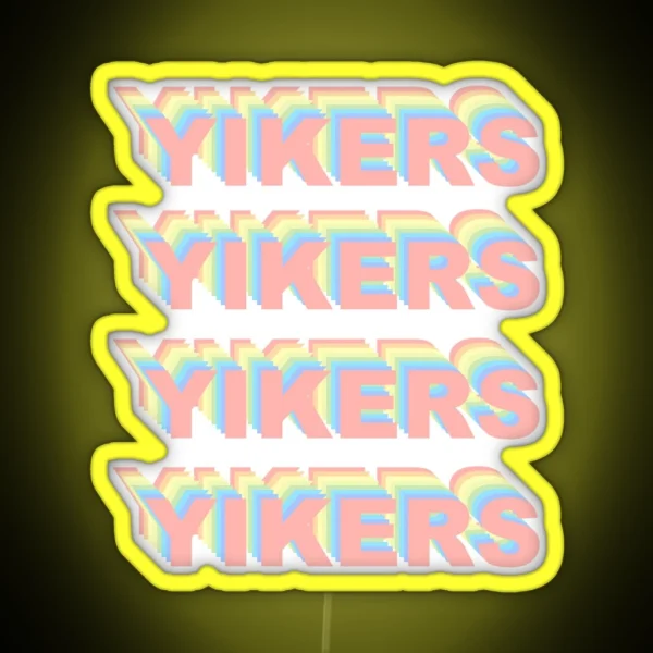 Yikers RGB Neon Sign