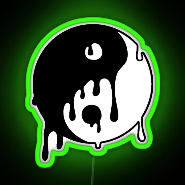 YIN TO THE YANG RGB Neon Sign
