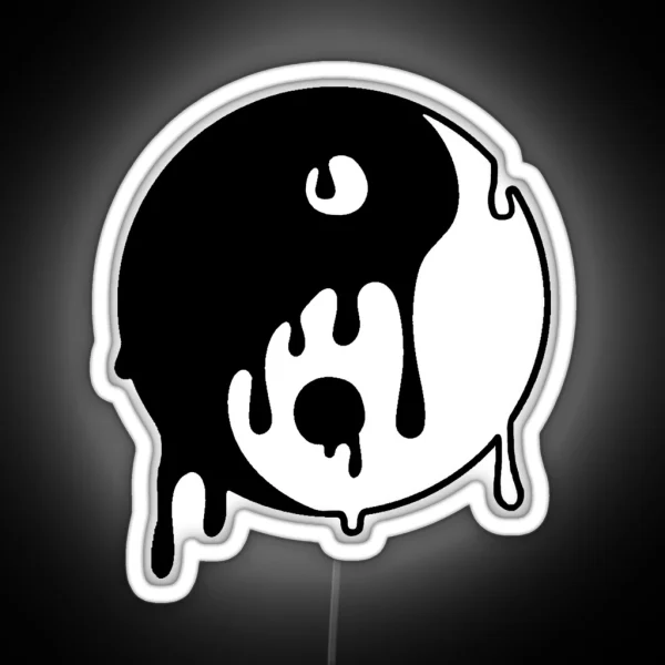 YIN TO THE YANG RGB Neon Sign