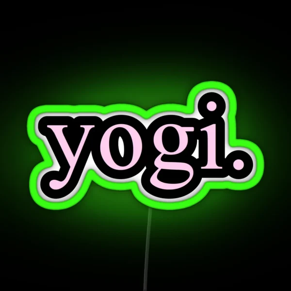 Yoga RGB Neon Sign