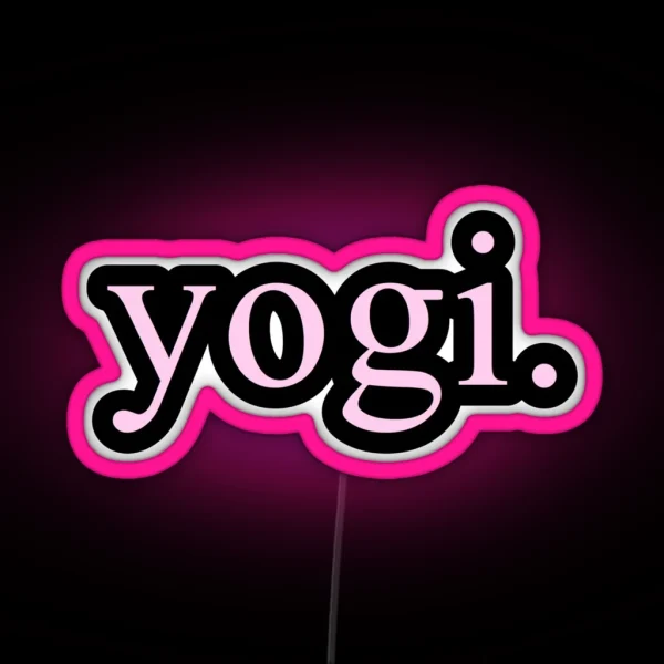 Yoga RGB Neon Sign