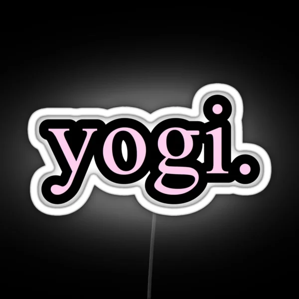 Yoga RGB Neon Sign
