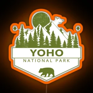 Yoho National Park RGB Neon Sign