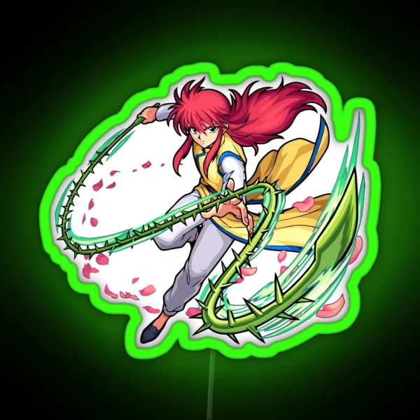 Yoko Kurama RGB Neon Sign
