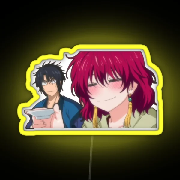 Yona Of The Dawn Drunk Yona And Hak RGB Neon Sign