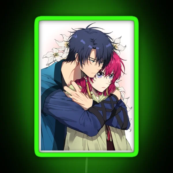 Yona Of The Dawn Yona And Hak RGB Neon Sign