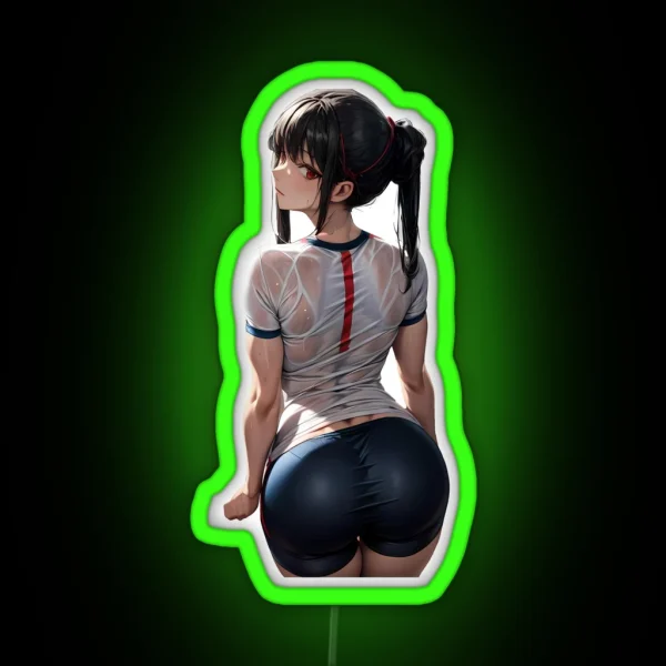 Yor Forger Gym RGB Neon Sign