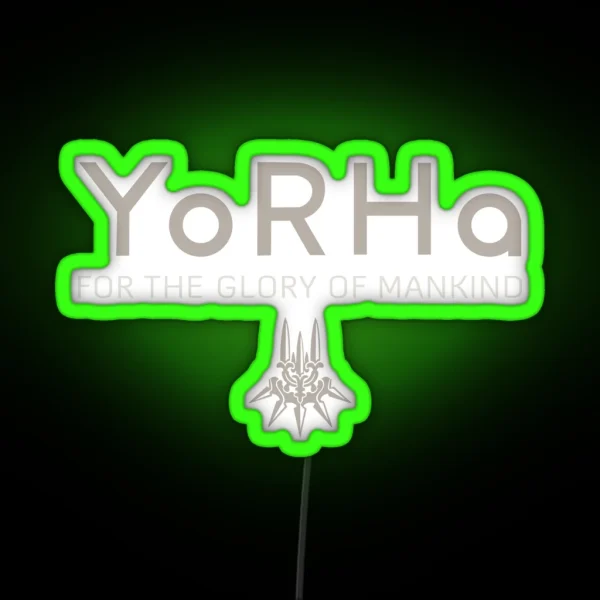 Yor Ha RGB Neon Sign
