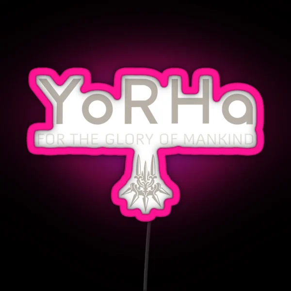 Yor Ha RGB Neon Sign