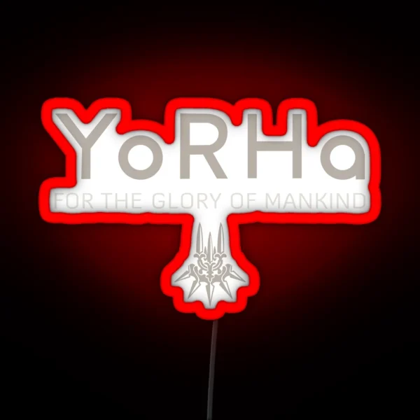 Yor Ha RGB Neon Sign