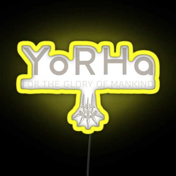 Yor Ha RGB Neon Sign