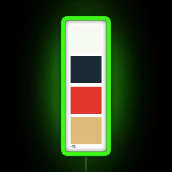 Yor Paint Swatch RGB Neon Sign