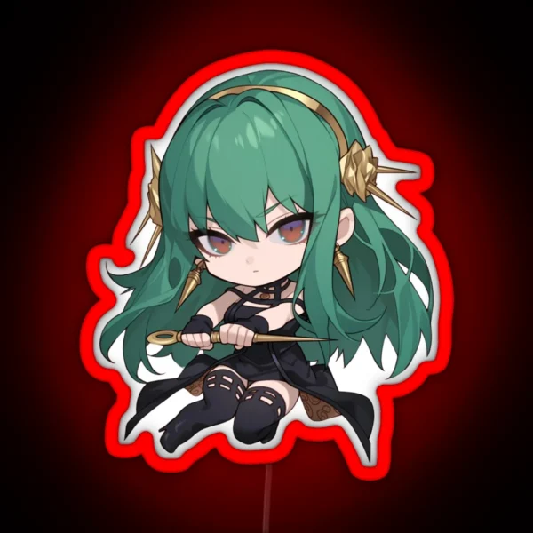 Yor Spy X Family Chibi RGB Neon Sign