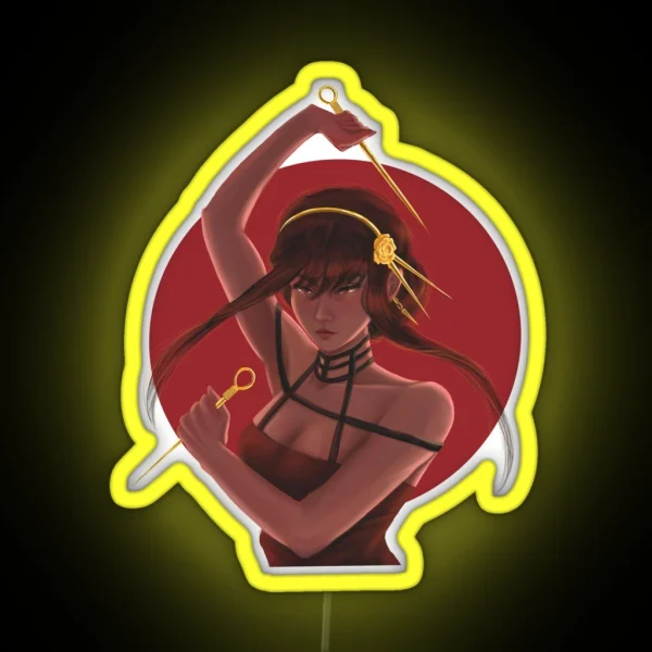 Yor The Thorn Princess RGB Neon Sign