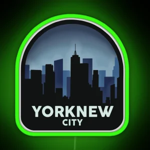 Yorknew City Travel RGB Neon Sign