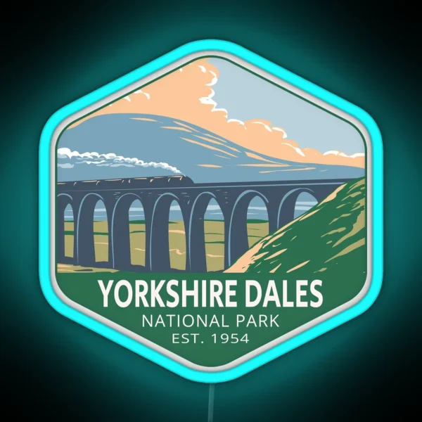 Yorkshire Dales National Park RGB Neon Sign