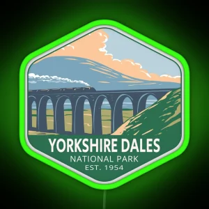 Yorkshire Dales National Park RGB Neon Sign