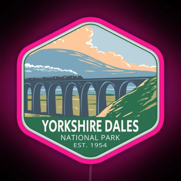 Yorkshire Dales National Park RGB Neon Sign