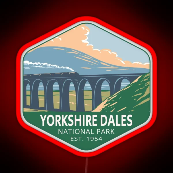 Yorkshire Dales National Park RGB Neon Sign