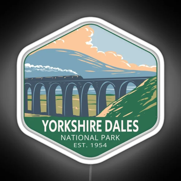 Yorkshire Dales National Park RGB Neon Sign