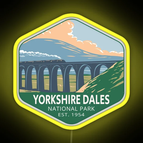 Yorkshire Dales National Park RGB Neon Sign
