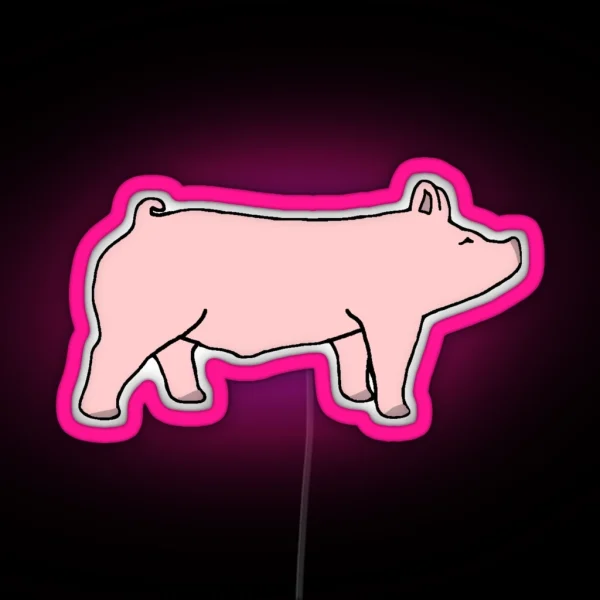Yorkshire Hog RGB Neon Sign