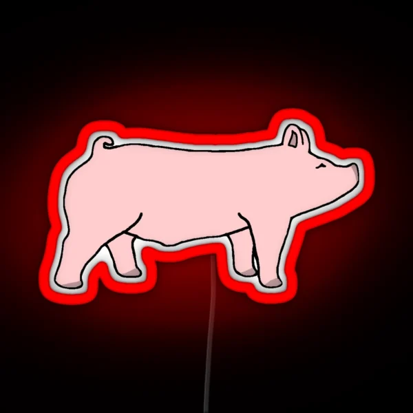 Yorkshire Hog RGB Neon Sign