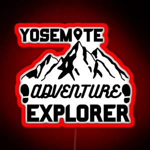 Yosemite Adventure Explorer 1 RGB Neon Sign