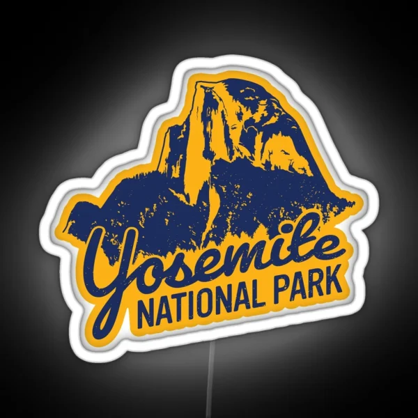 Yosemite National Park RGB Neon Sign