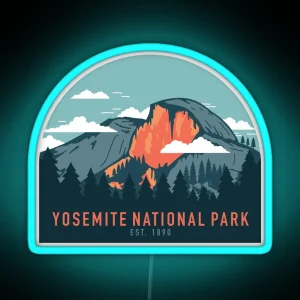 Yosemite National Park RGB Neon Sign