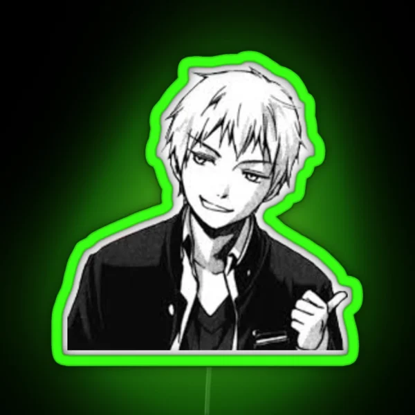Yoshiki Thumb RGB Neon Sign