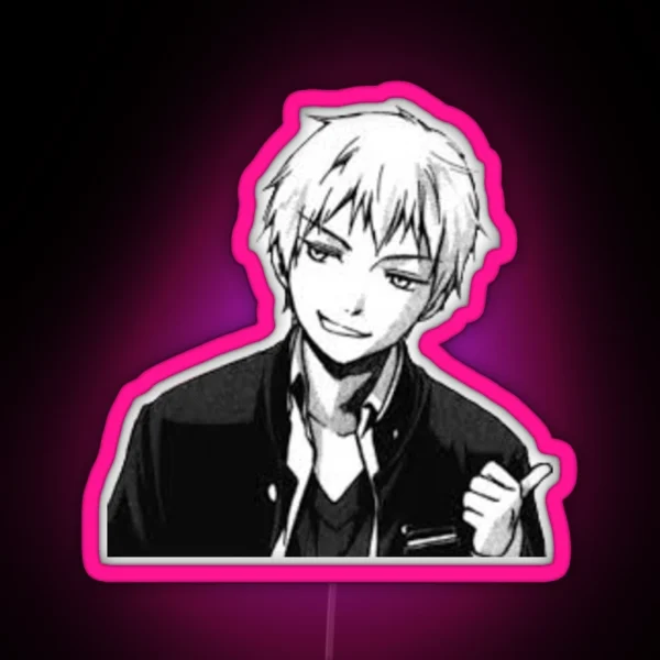 Yoshiki Thumb RGB Neon Sign