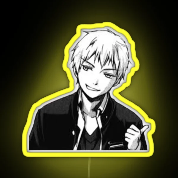 Yoshiki Thumb RGB Neon Sign