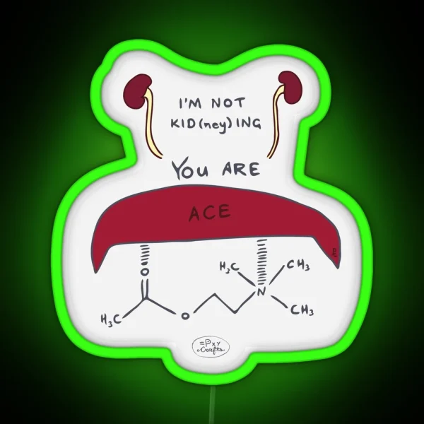 You Are ACE Punny Encouragements RGB Neon Sign