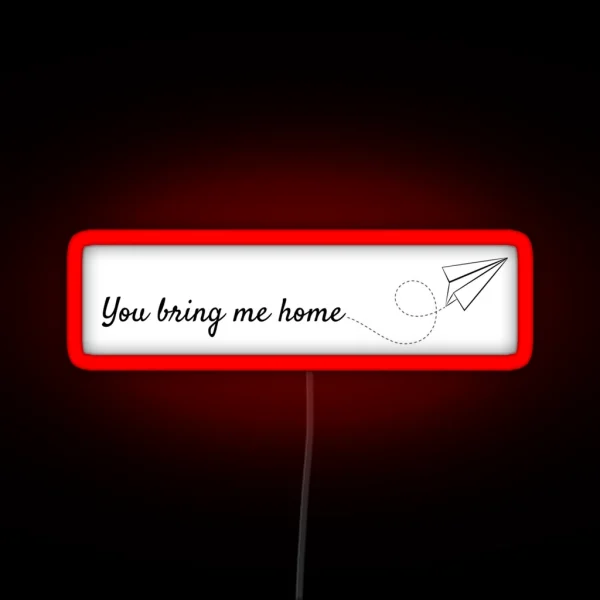 You Bring Me Home RGB Neon Sign