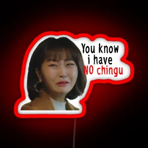 You Know I Have No Chingu RGB Neon Sign