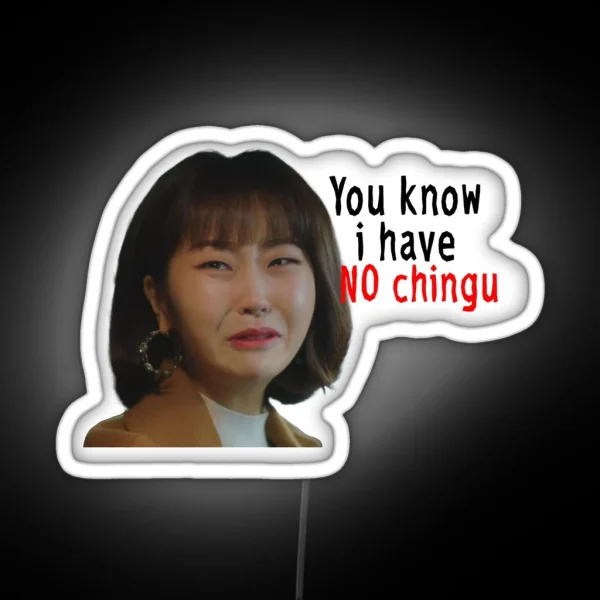 You Know I Have No Chingu RGB Neon Sign