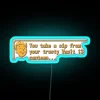 RGB Neon Sign: A Vault 13 Canteen