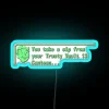 RGB Neon Sign with Vault 13 Canteen
