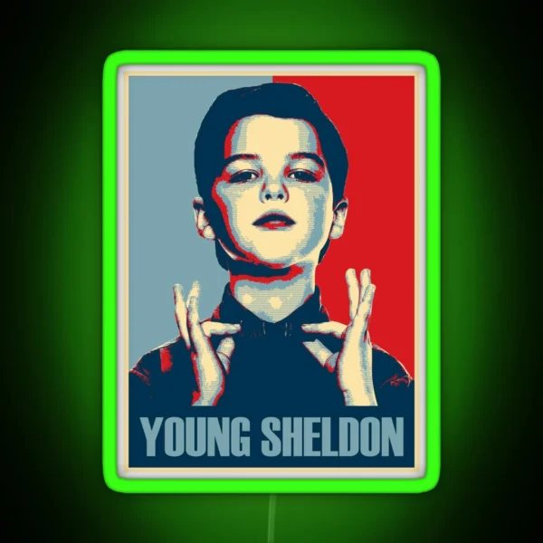 YOUNG SHELDON RGB Neon Sign