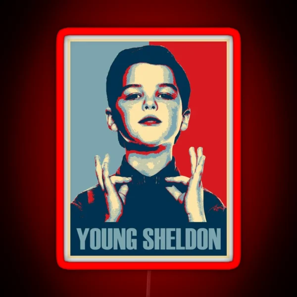 YOUNG SHELDON RGB Neon Sign