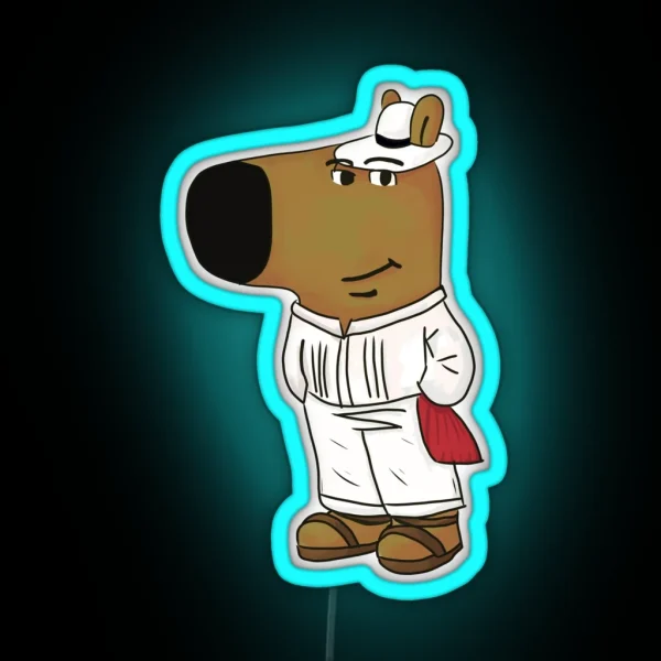 Yucateco Chill Guy RGB Neon Sign