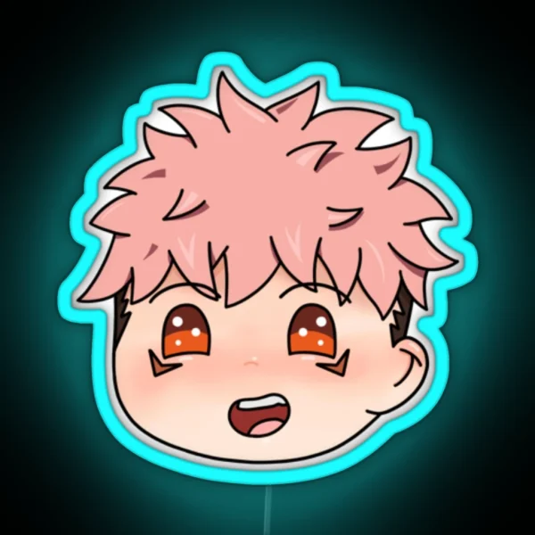 Yuji Chibi RGB Neon Sign