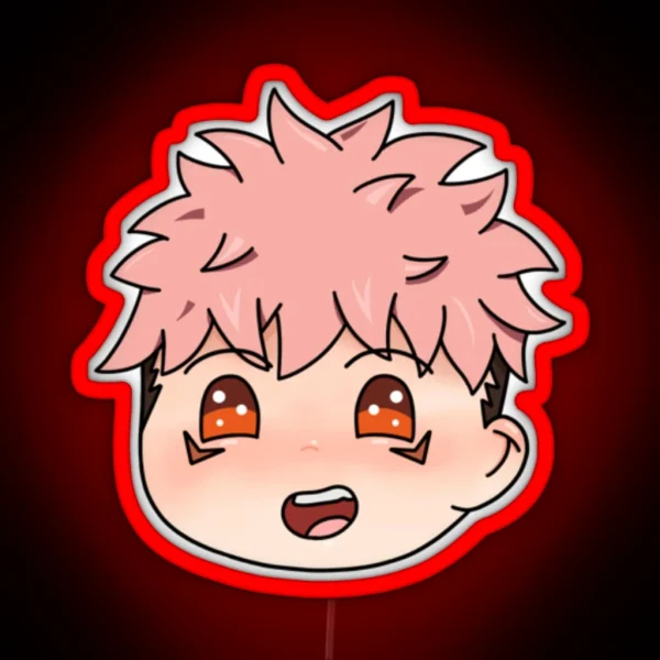 Yuji Chibi RGB Neon Sign