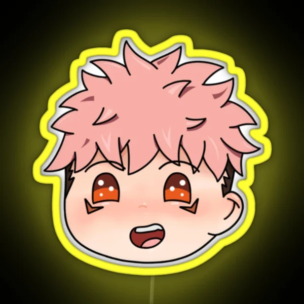 Yuji Chibi RGB Neon Sign
