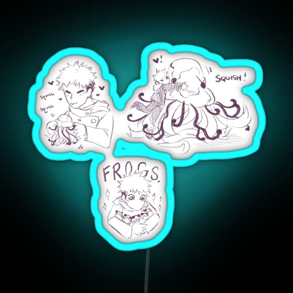 Yuji Shikigami RGB Neon Sign
