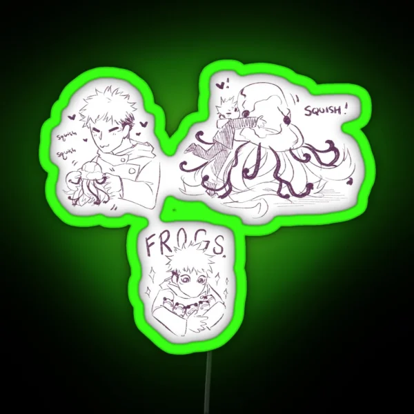Yuji Shikigami RGB Neon Sign